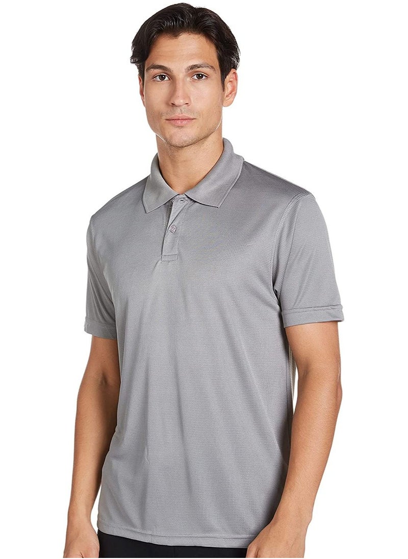 SANTHOME Men's All Day Fresh Half Sleeve Dryfit Polo T-Shirt with UV Protection  - Image 1