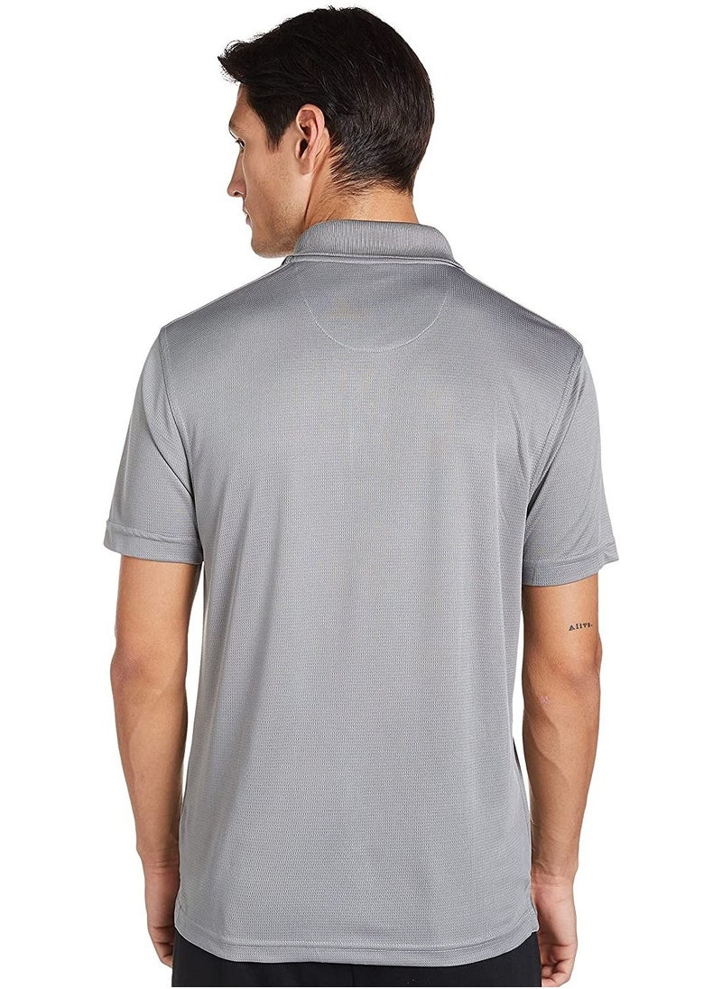 SANTHOME Men's All Day Fresh Half Sleeve Dryfit Polo T-Shirt with UV Protection  - Image 2