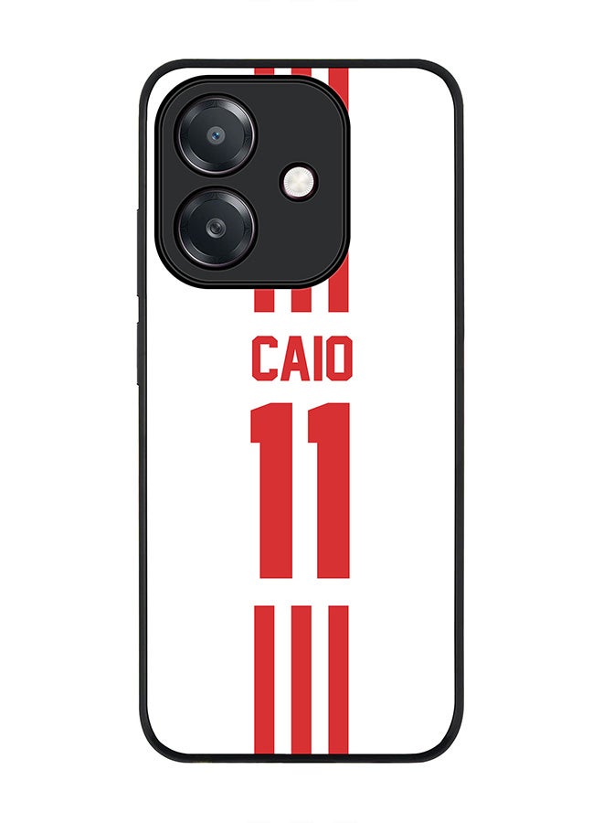 Stylizedd For Oppo A5i Case,Slim fit Camera Protection, Shockproof Thin Phone cover  - Football - UAE,  Caio