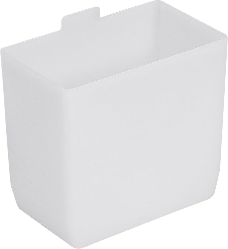 AkroMils 30101 Plastic Bin Cup Storage for Sorting Small Parts In Shelf Bins, (2-Inch x 3-1/4-Inch x 3-Inch), White, Case of 48 - Image 1