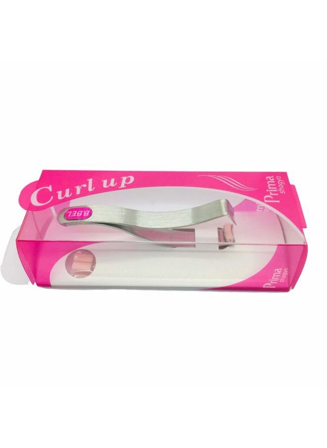 Prima shogyo - Preo Prima Shogyo Japanese Partial Eyelash Curler, Inner Corner/Outer Corner Precision Lash Curl Up Tool, Made in Japan (Included 2 Replacement Rubber) | C-180 - Image 1