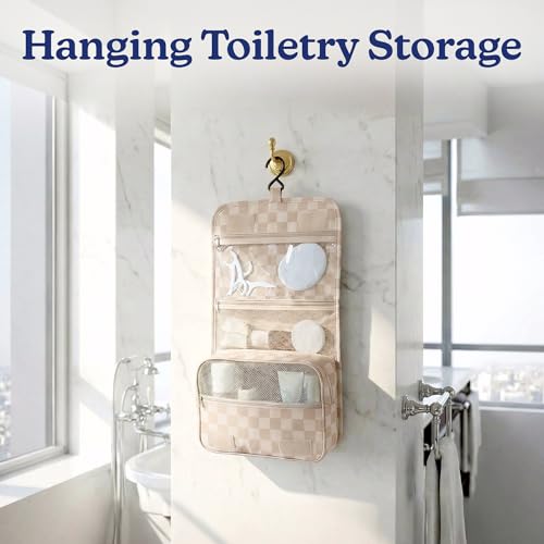 Vandel Space-Saving Compression Packing Cubes for Women with Hanging Toiletry Bag, Laundry Bag, Compressible Carry On Suit Case Organizer Luggage Packing Cubes for Travel Compression Organizer Bags - Image 4