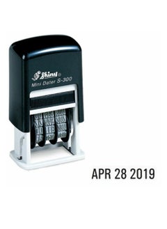 Shiny Self Ink Mini Dater Stamp 