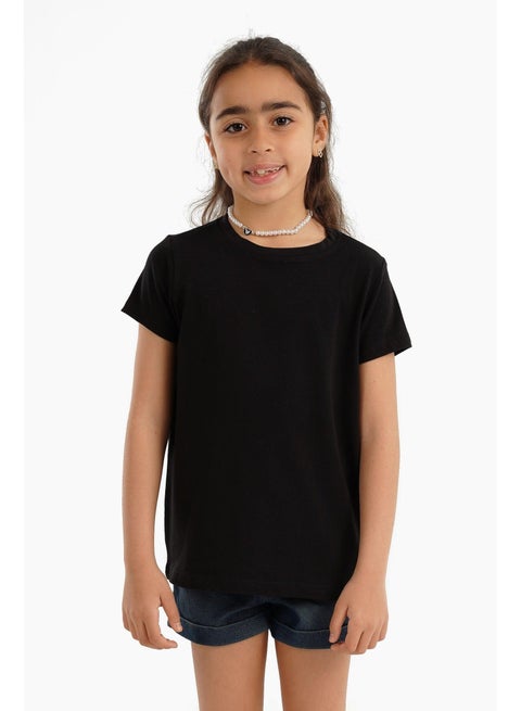 Cookies Girly Round Neck Short Sleeves Top