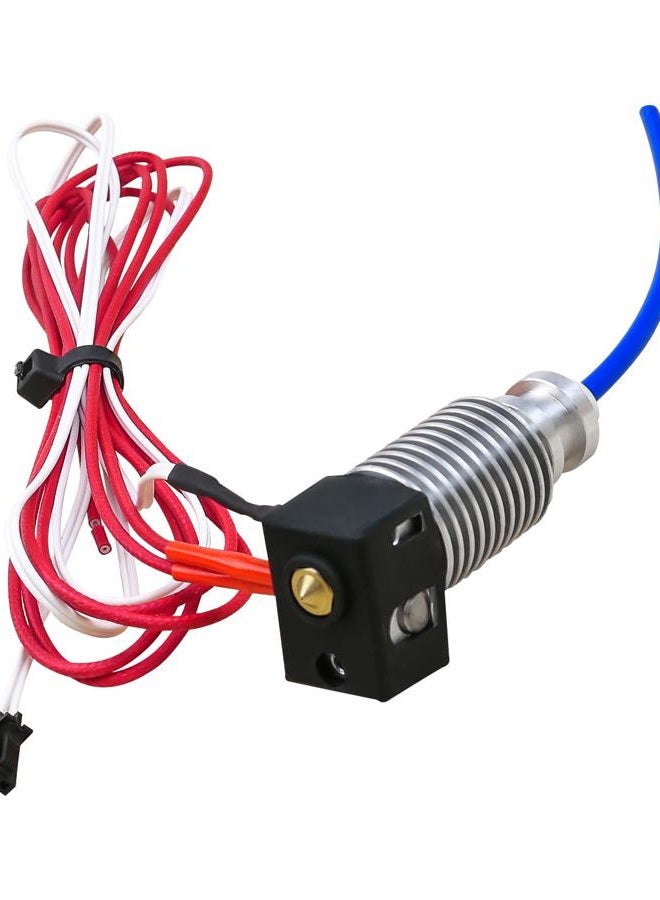 AUGREX 24V 40W 3D Printer hotend MK3S J Head extruder kit Fit for Prusa i3 MK3/MK3S/MK3S and Other E3 V6 Remote Printhead Printer, with Silicon Cover and 0.4mm Nozzle for 1.75mm Direct Filament - Image 1