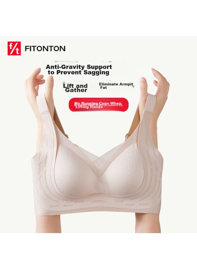 FitonTon Fitonton Women's Bra, Anti-sagging, Side Support, Push-up, Soft Support, Lift, Adjustable Shaping Bra  - Image 1