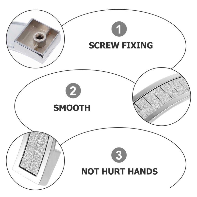 10pcs 128mm Alloy Crystal Drawer Handle Furniture Handle Drawer Pull Handles - Image 2