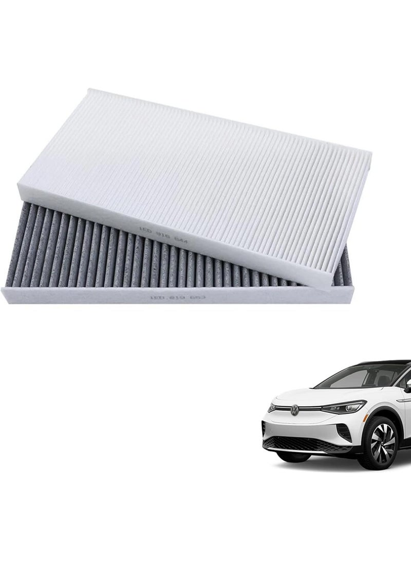 2 pcs Cabin Air Filter For Volkswagen ID.3, ID.4X, ID.4 CROZZ, ID.6X, ID.6 CROZZ - Image 5