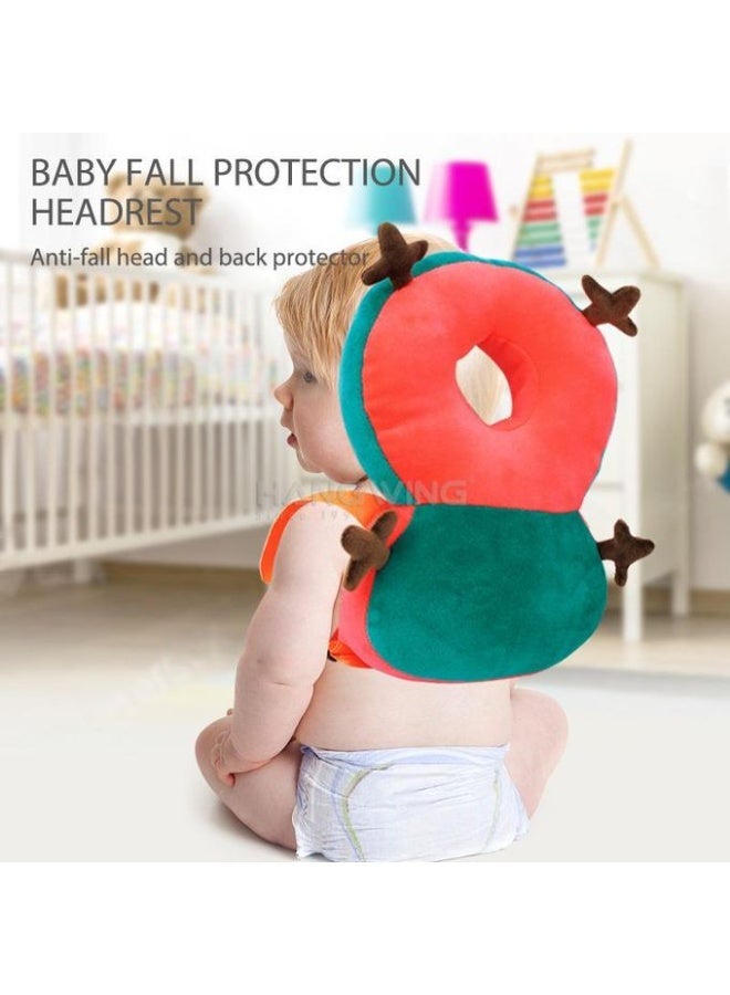 Premium Baby Head Protector Backpack Cushion - Anti-Fall Safety Pillow for Toddlers 6 Months+, Soft Breathable Head and Back Protection Pad for Crawling and Walking, Learning & Education Toy Gift - Image 2