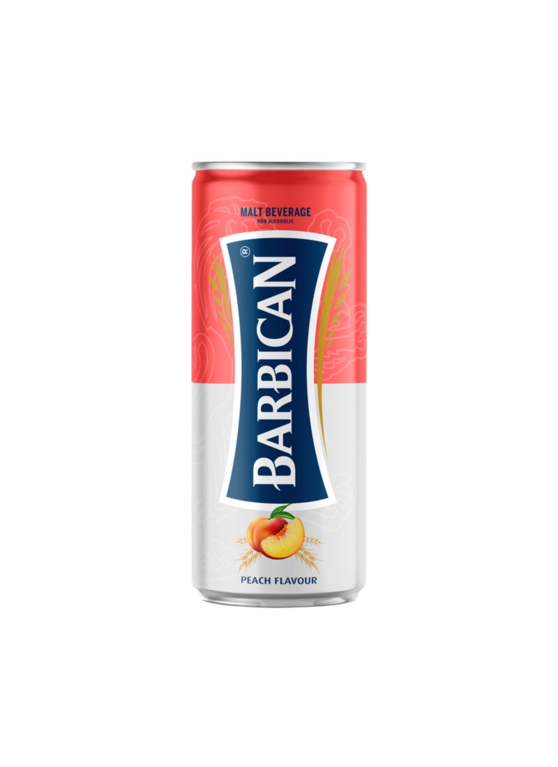 Barbican Peach Flavoured Non Alcoholic Drink 6 x 250ml - Image 2