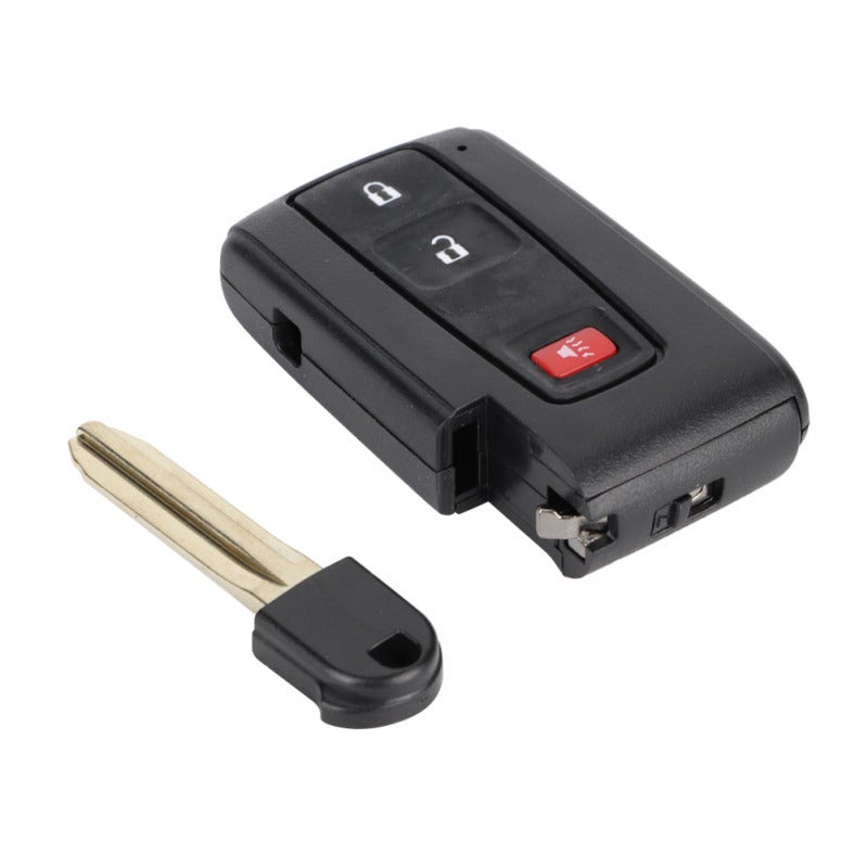 Flip Key Fob Case ABS Plastic Key Shell Cover - Durable Replacement Remote Key Case for Car Smart Key Protection - Image 1