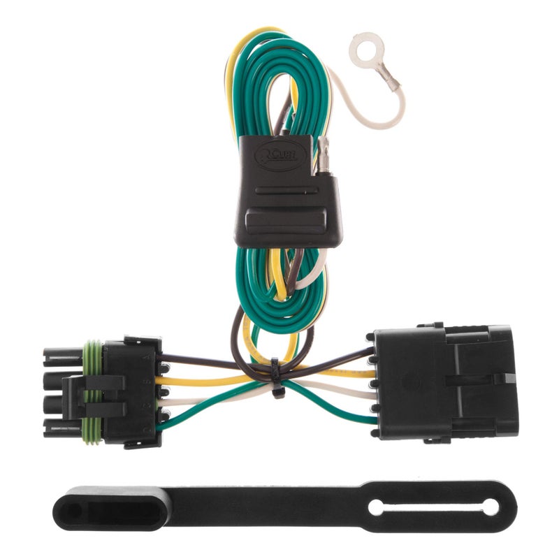 CURT 55315 Vehicle-Side Custom 4-Pin Trailer Wiring Harness for Select Chevrolet, GMC Pickup Trucks