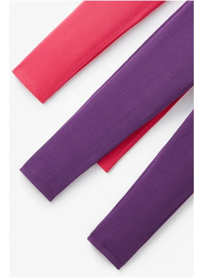 JUNE June Girl 2-Pack Camisole Tight Purple - Fuchsia