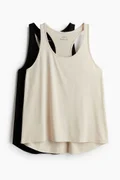 H&M Beige Dusty Light