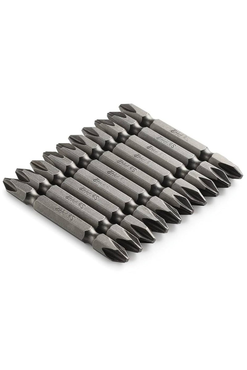 Hero Phillips Cr-V Screwdriver Bits 2x2x65mm - Pack of 10 bits - Image 2