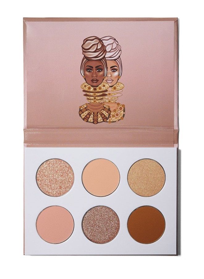 Juvia's Place لوحة ظلال العيون باللون المحايد، الخدود، البرتقالي الرملي، والبرونزي - مكياج عيون احترافي، لوحة ظلال عيون ملونة، لوحة مكياج لتلوين العيون وتألقها، مستحضرات تجميل ظلال العيون المضغوطة، درجات من - Image 2