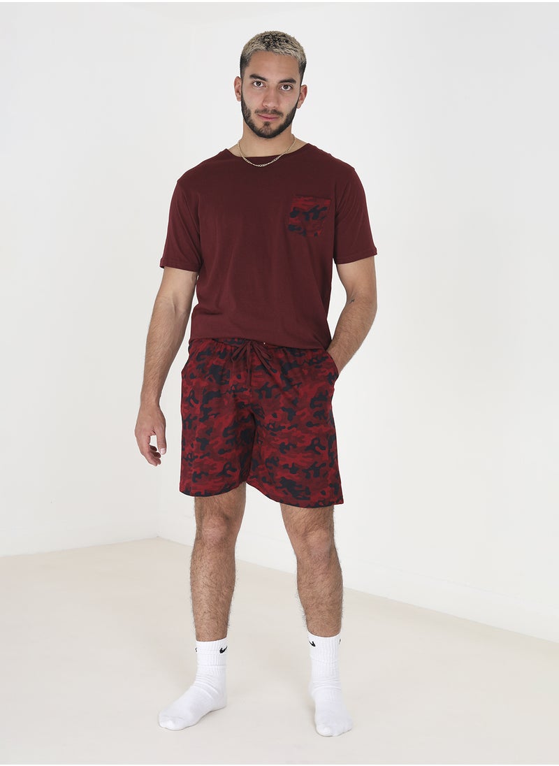 BRAVE SOUL Nightwear T-Shirt & Shorts Sets  - Image 1