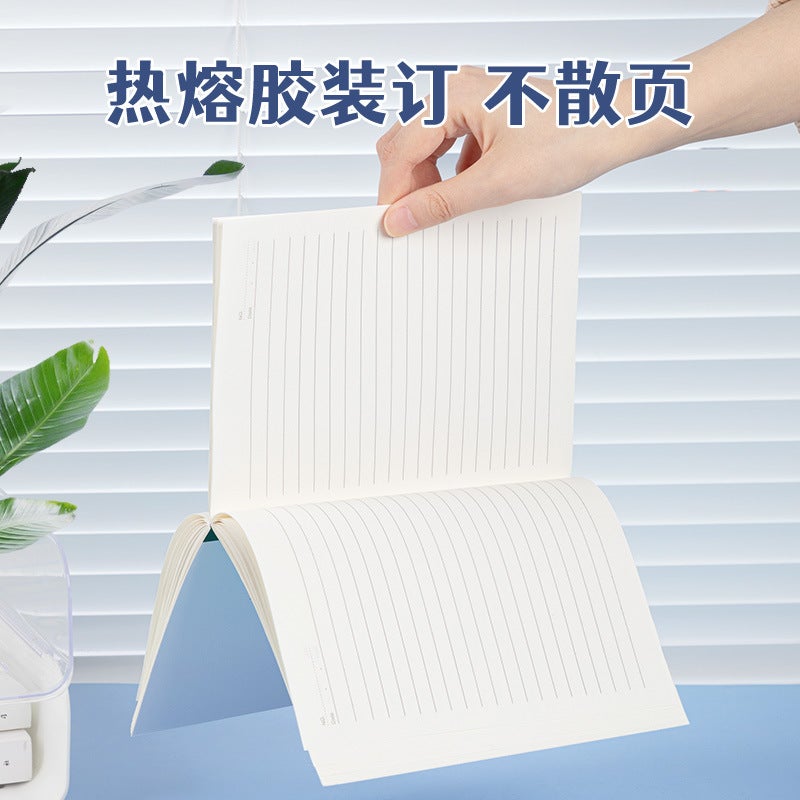 Notebook Simple Senior High School Junior High School Stationery Primary School Office Supplies Notepad A5 Work Soft Copy - Image 4
