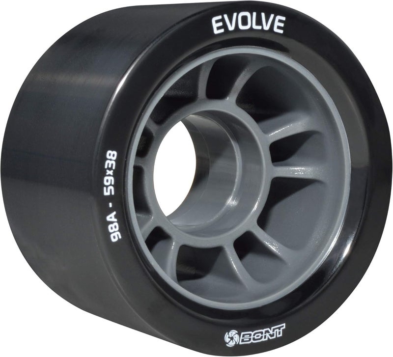 Bont Skates - Evolve Roller Derby Skates - Indoor Rollerskate Wheels - 88A, 92A, 95A, 98A - Red, Black, Blue, Purple - Image 2