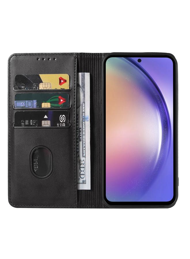 S-TOP Case For Samsung Galaxy A54 5G Magnetic Closure Leather Phone Case - Image 3