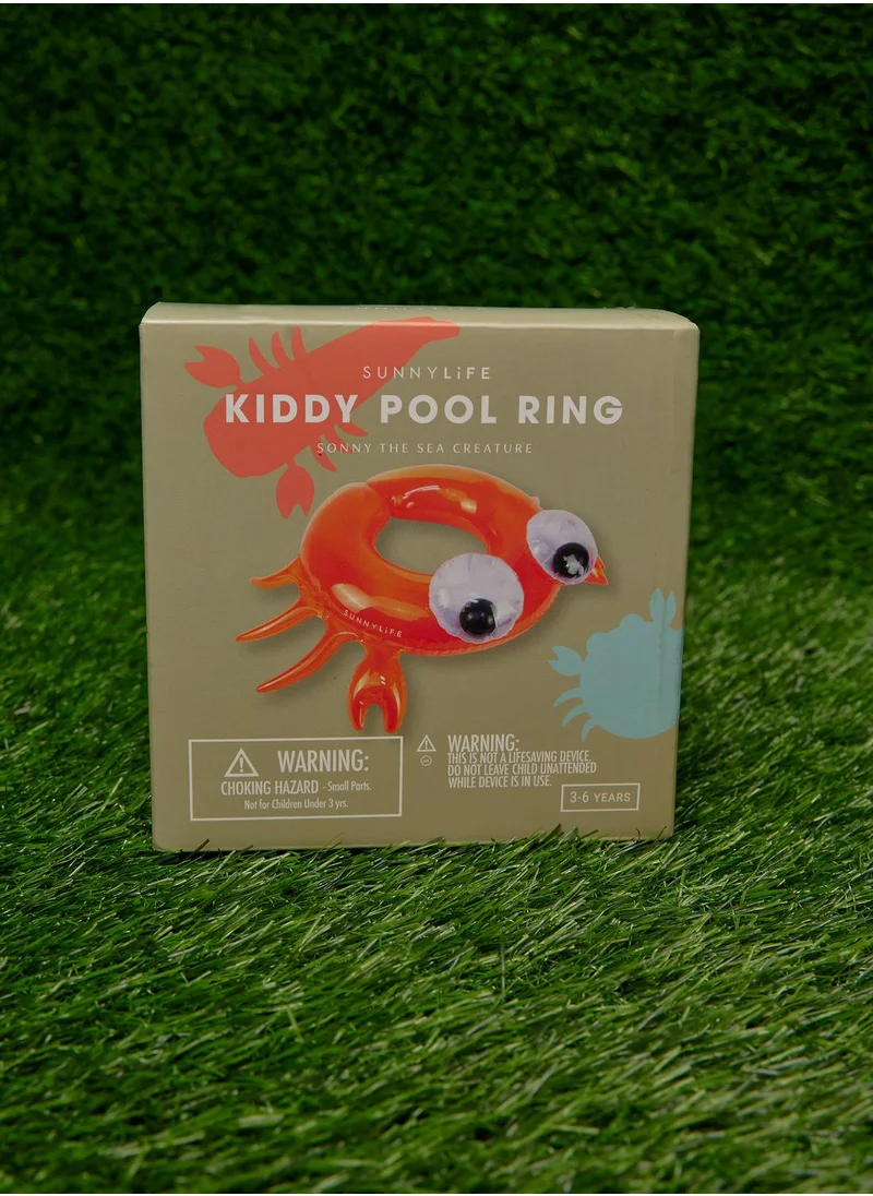 SUNNY LIFE Kiddy Pool Ring Ocean Treasure Rose