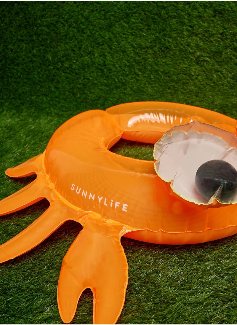 SUNNY LIFE Kiddy Pool Ring Ocean Treasure Rose