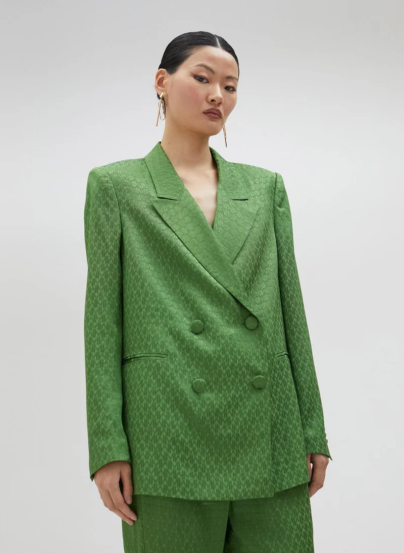 Lola Casademunt Flowing jacquard blazer