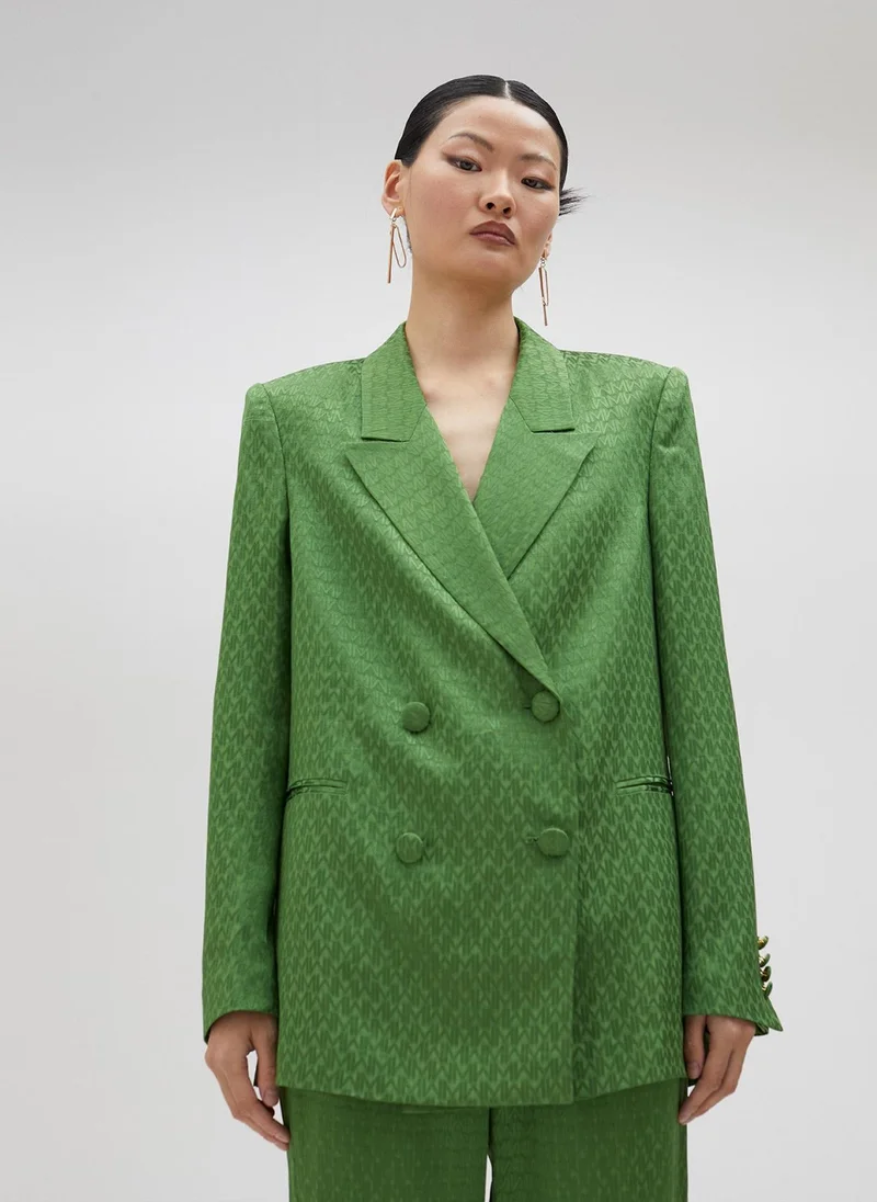 Lola Casademunt Flowing jacquard blazer