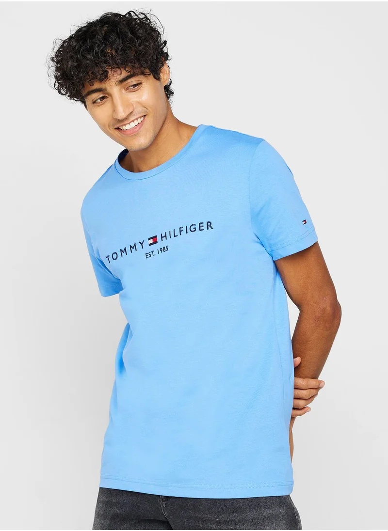 TOMMY HILFIGER Logo Crew Neck T-Shirt