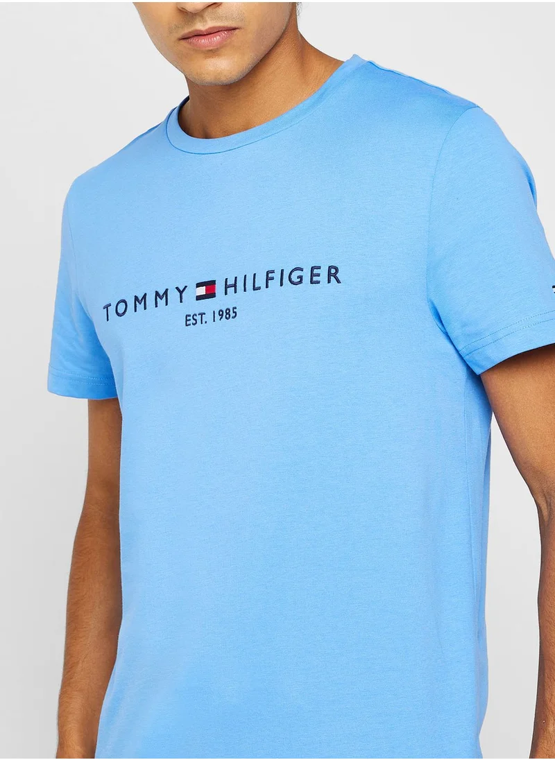 TOMMY HILFIGER Logo Crew Neck T-Shirt