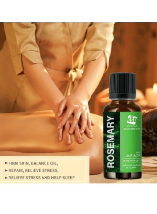 KSD Pure Rosemary Essential Oil Clear 30ml  - Image 3