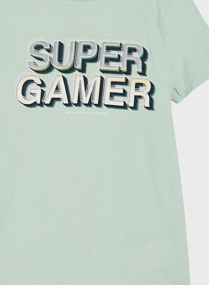 NAME IT Kids Super Gamer T-Shirt