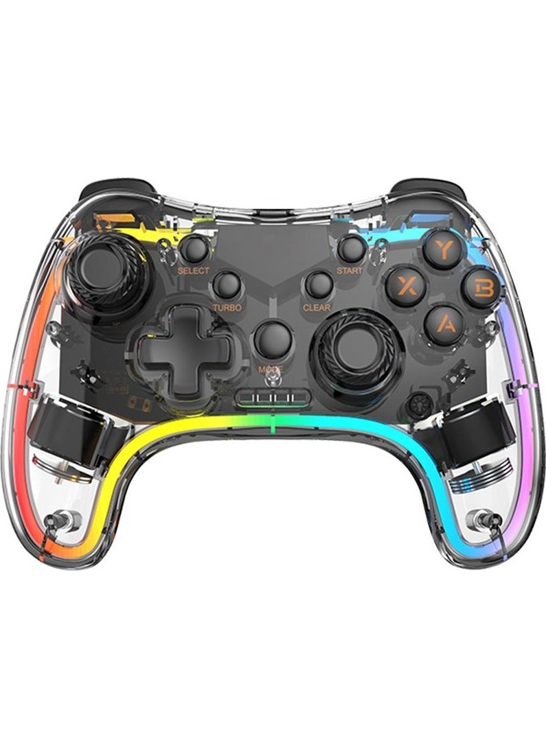 frisby FGP-3854KT USB Android TV Pv-Ps3 Nintendo 2.4 Wireless RGB Lighted Game Pad 
