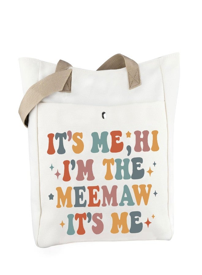 هدية من WCGXKO، هدية عيد ميلاد للجدات، أنا هي، مرحباً أنا الجدة، حقيبة شاطئ، هدية عيد الأم للجدات - Image 1