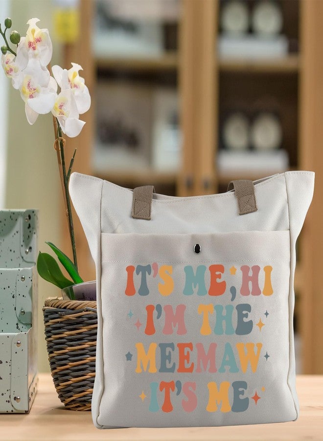 هدية من WCGXKO، هدية عيد ميلاد للجدات، أنا هي، مرحباً أنا الجدة، حقيبة شاطئ، هدية عيد الأم للجدات - Image 3