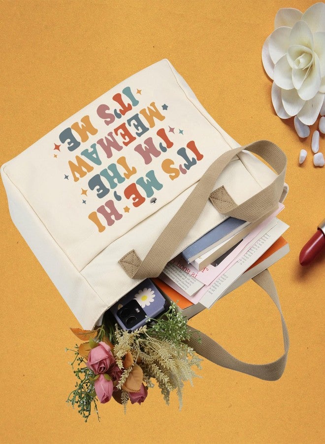 هدية من WCGXKO، هدية عيد ميلاد للجدات، أنا هي، مرحباً أنا الجدة، حقيبة شاطئ، هدية عيد الأم للجدات - Image 4