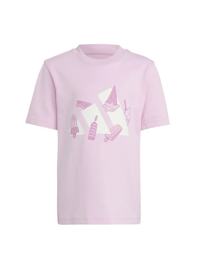 adidas Originals lounge ice unisex graphic t-shirt