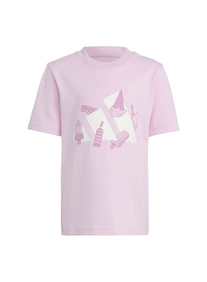 adidas Originals lounge ice unisex graphic t-shirt