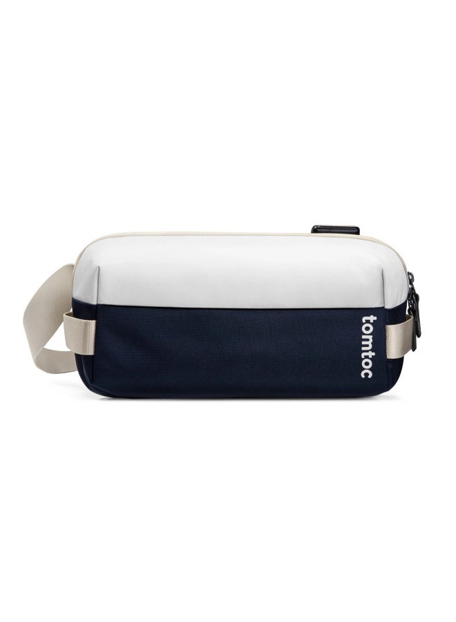 Tomtoc Crossbody Sling Bag 3L Water-Resistant Lightweight Chest Bag Compatible with 8.3” iPad Mini, Nintendo Switch 2 / OLED – TOMTOC Explorer-T21 Small EDC Shoulder Bag for Men & Women Travel Hiking - Image 1