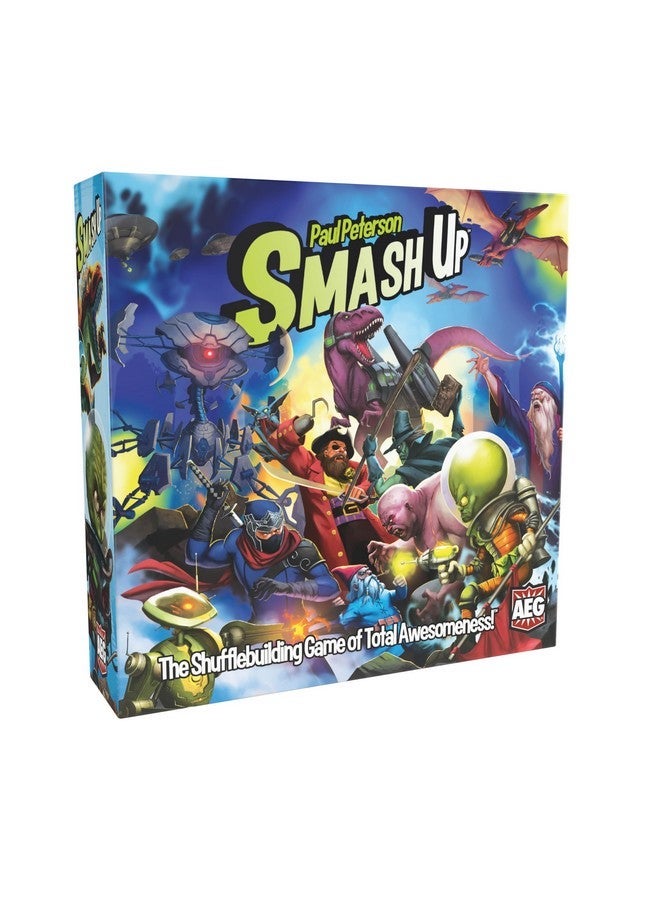 AEG Games Smash Up Board Game Card Game Base Set Zombies Robots Pirates Ninja And More 2 To 4 Players 30 To 45 Minute Play Time For Ages 10 And Up Alderac Entertainment Group - Image 1