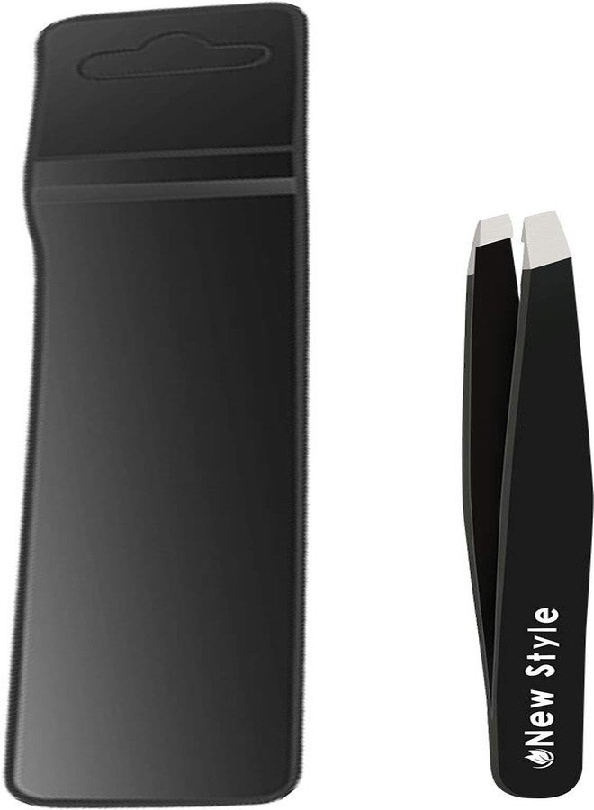 NEW STYLE Slant Tweezers (10-Pack) - Professional Slant-Tip Tweezers in Separate Sleeves for Eyebrows and Facial Hair - Stainless Steel Brow Shaping Hair Plucker for Expert Precision Personal Care - Image 5