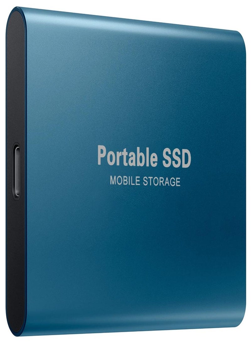 2TB Portable External SSD, 2000GB USB 3.1 High Speed Data Transfer, Computer Backup Drive Support Data Storage Transfer, USB C Mini Portable External Solid State Drive for PC/Laptop/Phones and More - Image 1