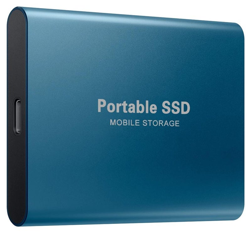 2TB Portable External SSD, 2000GB USB 3.1 High Speed Data Transfer, Computer Backup Drive Support Data Storage Transfer, USB C Mini Portable External Solid State Drive for PC/Laptop/Phones and More - Image 1