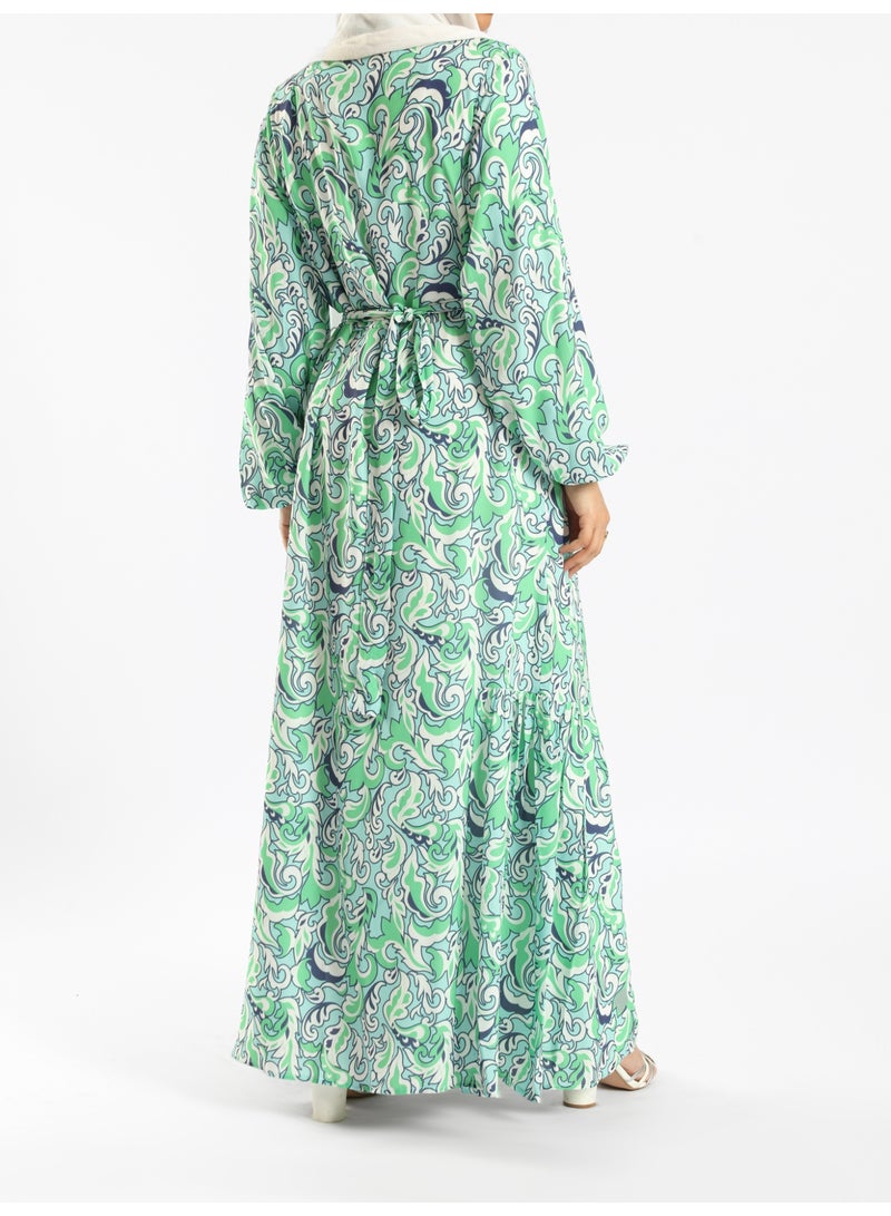 ايمالينا فاشون Prismatic Bloom Dress - Image 3