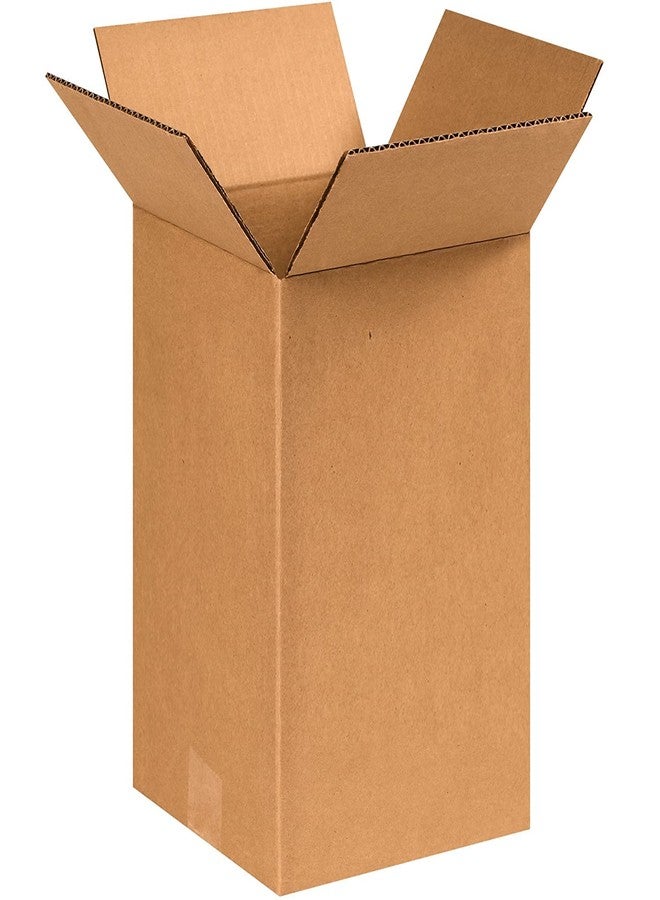 Powerlon® 8 x 8 x 12 Corrugated Cardboard 5 Ply Box For Packing, Moving, Shipping, Gifting Multi Propose Use (Pack of 25)
