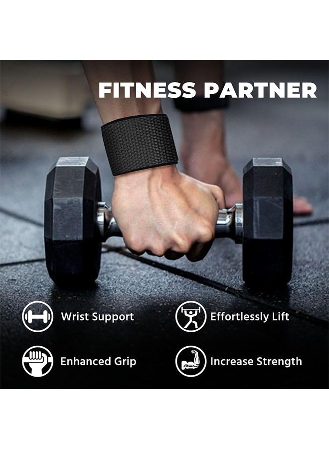 Generic 1 Pair of Lifting Straps, Weightlifting Straps, Deadlift Straps with Padded Neoprene for Power Lifting, Bodybuilding, Gym Workout, Strength Training & Fitness Workout, Resistance  - Image 5