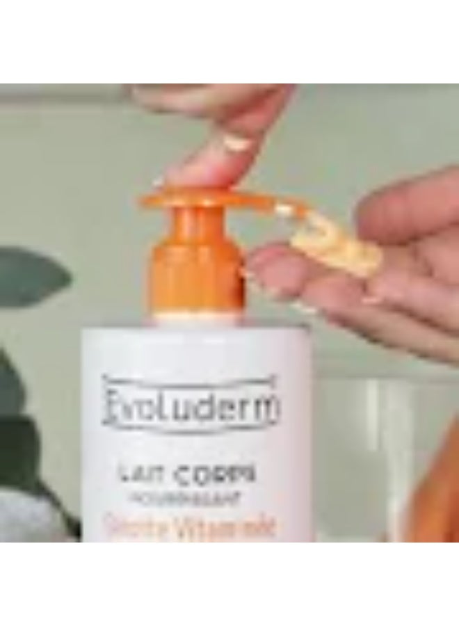 Evoluderm Carotte Vitaminée Nourishing Body Lotion 1L - Image 4