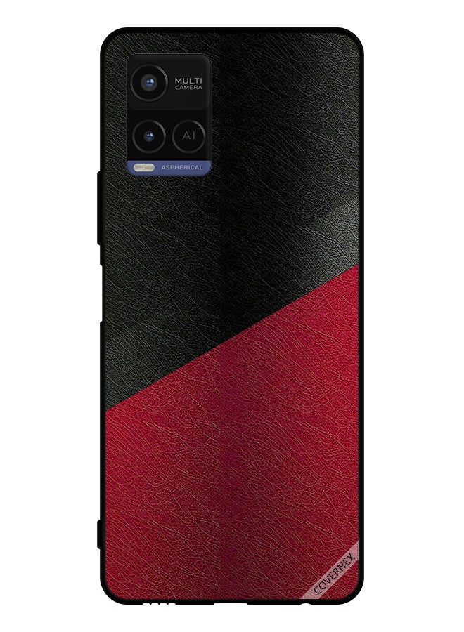 Covernex Protective Case Cover For vivo Y21 Leather Pattern - Image 1
