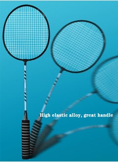 Hihonor Badminton Rackets Set, 2 Player Badminton Rackets, Lightweight Badminton Racquet with 3 Shuttlecocks and 1 Carrying Bag,Badminton Backyard Games for Outdoor, Garden, Beach, Family Fun Game  - Image 4