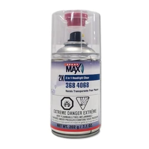 Spray max SMT 3684068, 2K 2 in 1 Headlight Clear - Image 1